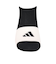 アディダス（adidas）ソックス 靴下 2足組 2P SOCKSSOCKSBLACK  黒 Sサイズ ODW17-KK8065 カジュアル ファッション