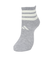 アディダス（adidas）ソックス 靴下 2足組 2P SOCKSSOCKSLGTGRE 黒/グレー Sサイズ (23-25cm) ODW23-KK8071 …