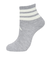 アディダス（adidas）ソックス 靴下 2足組 2P SOCKSSOCKSLGTGRE 黒/グレー Sサイズ (23-25cm) ODW23-KK8071 …
