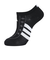 アディダス（adidas）ソックス 靴下 1P SNEAKERSOCKSBLACK 黒 Mサイズ ODV74-KK8022 カジュアル ファッション