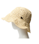 ニューエラ（NEW ERA）帽子 ハット アドベンチャー ワイドブリム Paper Crochet Hat ライトベージュ S-Mサイズ(57-59cm) 1…