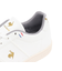 ルコックスポルティフ（lecoqsportif）スニーカー スポーツシューズ LCS シャトー III ホワイト ゴールド LU5FSN54UZ WHGD シ…