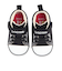コンバース（CONVERSE）ジュニアスニーカー キャンパスシューズ ベビー オールスター V-1 たべっ子どうぶつ ブラック 37303630