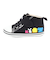 コンバース（CONVERSE）ジュニアスニーカー キャンパスシューズ ベビー オールスター V-1 たべっ子どうぶつ ブラック 37303630