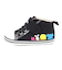 コンバース（CONVERSE）ジュニアスニーカー キャンパスシューズ ベビー オールスター V-1 たべっ子どうぶつ ブラック 37303630