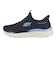 スケッチャーズ（SKECHERS）カジュアルシューズ スリップインズ サミット プラス シマーリング ストリッド ネイビー 150619-NVY