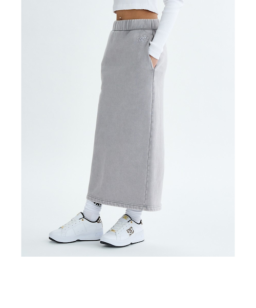 ディーシーシューズ(DC SHOES)フリース タイトロングスカート 25FWLSK254306GRS(Lady’s) ディーシーシューズ（DC SHOES）フリース タイトロングスカート
