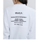 ルーカ（RVCA）MATCH クルーネックトップス BF044004 WHT