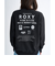 ロキシー（ROXY）HISTORICAL ロゴ プルオーバー 25FWRPO254026BLK