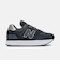 ニューバランス（new balance）スニーカー スポーツシューズ 574+ ブラック WL574ZNJB カジュアルシューズ
