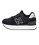 ニューバランス（new balance）スニーカー スポーツシューズ 574+ ブラック WL574ZNJB カジュアルシューズ