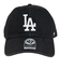 フォーティーセブン（47）キャップ 47 クリーンナップ ロサンゼルス・ドジャース デニムコレクション 黒 56-60cm 14858385 スポーツキャップ