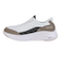 スケッチャーズ（SKECHERS）カジュアルシューズ スリップインズ コンツアーフォーム コージーフィット ホワイト グリーン 232619-WTP スニーカ…