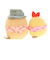 プライベート てのりぬいぐるみペア とんかつ えびふらいのしっぽ MF18501
