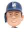 野球 大谷翔平 ビッグヘッドボブル 4.5インチ ビジター 打者