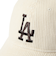 ニューエラ（NEW ERA）帽子 キャップ 9TWENTY Corduroy コーデュロイ ロサンゼルス・ドジャース アイボリー 14668031