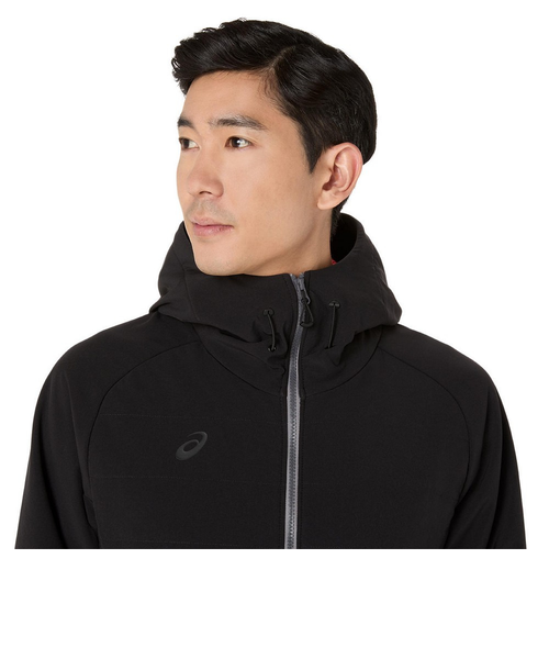 [アシックス] ハイブリッド中わたフリースフーディー 2031F172 アシックス（ASICS）ハイブリッド中わたフリースフーディー 2031F172