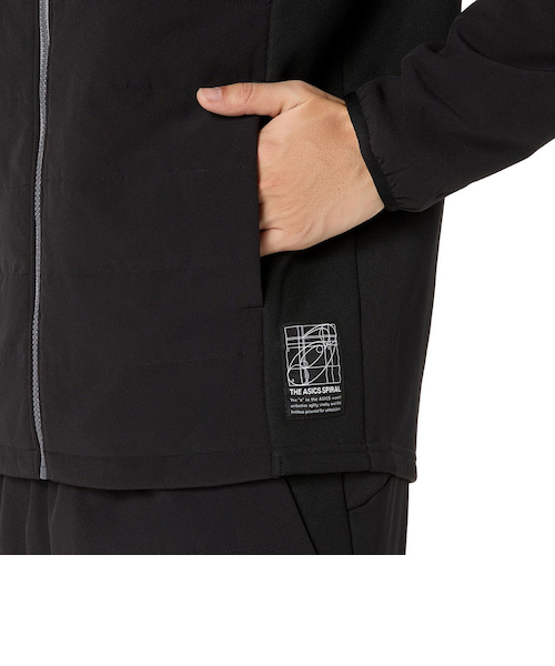 アシックス（ASICS）ハイブリッド中わたフリースフーディー 2031F172