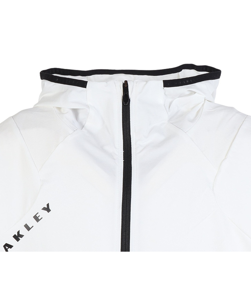 新品未使用✨️OAKLEY ホワイト フード付きジャケット XXL オークリー（OAKLEY）Enhance Tech Dryshell ジャケット 1.0