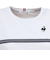 ルコックスポルティフ（lecoqsportif）テニスウェア 半袖ゲームシャツ LN5FHT20L WH00