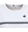 ルコックスポルティフ（lecoqsportif）テニスウェア 半袖ゲームシャツ LN5FHT20L WH00