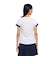 ルコックスポルティフ（lecoqsportif）テニスウェア レディース 半袖ゲームシャツ LN5FHT23L WH00