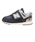 ニューバランス（new balance）ジュニアスニーカー スポーツシューズ 574 HOOK & LOOP ネイビー NW574SGGW スニーカー