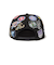 ニューエラ（NEW ERA）帽子 9FIFTY Team Logo Allover NBA キャップ 黒 S-Mサイズ 14667798
