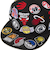 ニューエラ（NEW ERA）帽子 9FIFTY Team Logo Allover NBA キャップ 黒 S-Mサイズ 14667798