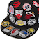 ニューエラ（NEW ERA）帽子 9FIFTY Team Logo Allover NBA キャップ 黒 S-Mサイズ 14667798