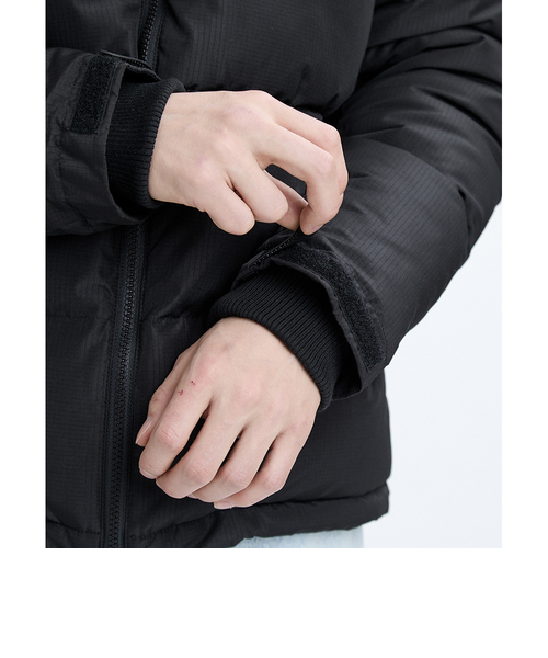 ルーカ（RVCA）バックプリント パファー ジャケット BF042760 BLK