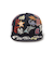 ニューエラ（NEW ERA）帽子 9FIFTY Team Logo Allover MLB キャップ 紺 ネイビー S-Mサイズ 14667799