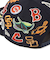 ニューエラ（NEW ERA）帽子 9FIFTY Team Logo Allover MLB キャップ 紺 ネイビー S-Mサイズ 14667799
