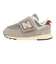 ニューバランス（new balance）ジュニアスニーカー スポーツシューズ 574 HOOK & LOOP グレー NW574SKBW スニーカー