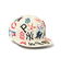 ニューエラ（NEW ERA）帽子 9FIFTY Team Logo Allover MLB キャップ ベージュ S-Mサイズ 14667804