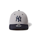 ニューエラ（NEW ERA）帽子 キャップ キッズ Youth 9FORTY 2-Tone ニューヨーク・ヤンキース グレー 14671599