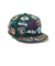 ニューエラ（NEW ERA）帽子 9FIFTY Team Logo Allover NFL キャップ ダークグリーン S-Mサイズ 14667797