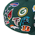 ニューエラ（NEW ERA）帽子 9FIFTY Team Logo Allover NFL キャップ ダークグリーン S-Mサイズ 14667797