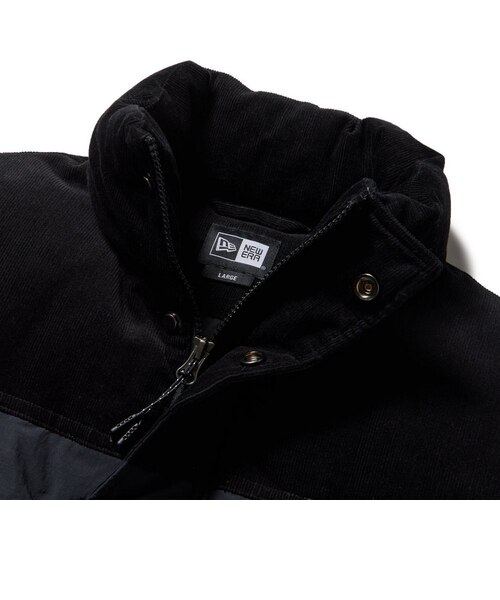 ニューエラ（NEW ERA）ダウンベスト コーデュロイ ナイロン コンビ