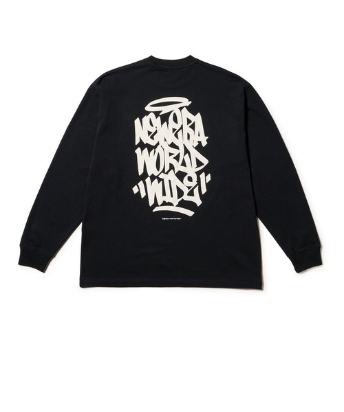 新品未使用NEW ERAオーバーサイズド ラガーシャツシャツ XL ニューエラ（NEW ERA）長袖 オーバーサイズド コットン Tシャツ