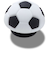 クロックス（crocs）ジビッツチャーム テクスチャード サッカー ボール 10015145