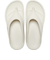 クロックス（crocs）サンダル メロウ リカバリー フリップ Stucco オフホワイト 211100-160 スポーツサンダル