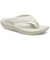 クロックス（crocs）サンダル メロウ リカバリー フリップ Stucco オフホワイト 211100-160 スポーツサンダル