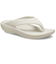 クロックス（crocs）サンダル メロウ リカバリー フリップ Stucco オフホワイト 211100-160 スポーツサンダル