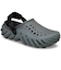 クロックス（crocs）サンダル エコー クラックル クロッグ Slate Grey ダークグレー 211630-0DA スポーツサンダル