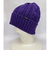 ヤックパック（YAK PAK）ニットキャップ ケーブルリブカフワッチ 紫 YAK-FGL-25F002 PUL 帽子 ニット帽 防寒