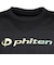 ファイテン（PHITEN）バレーボールウェア ラメ グラデーション 長袖Tシャツ BK/YE 3125JG68320