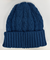 ヤックパック（YAK PAK）ニットキャップ ケーブルリブカフワッチ 青 YAK-FGL-25F002 DBLU 帽子 ニット帽 防寒
