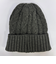 ヤックパック（YAK PAK）ニットキャップ ケーブルリブカフワッチ グレー YAK-FGL-25F002 CGRY 帽子 ニット帽 防寒