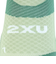 ツー・タイムズ・ユー（2XU）ランニングソックス 靴下 ヴェクターライトクッション クルーソックス UA7005E-EUC/FGN